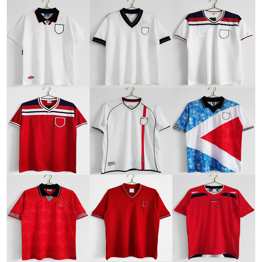 Retro Soccer Jersey eNGLanDS 1990 94 95 84 87 82 01 03 08 10 vintage classic football shirt men kids uniform top BECKHAM SHEARER GASCOIGNE OWEN GERRARD Scholes training, 1982 red away jersey shirt engla..
Retro Soccer Jersey eNGLanDS 1990 94 95 84 87 82 01 03 08 10 vintage classic football shirt men kids uniform top BECKHAM SHEARER GASCOIGNE OWEN GERRARD Scholes training, 1982 red away jersey shirt engla..