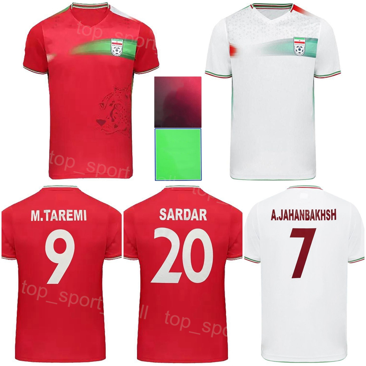 National Team Soccer Iran Jerseys 22-23 World Cup TAREMI POURALIGANJI HAJSAFI MOHARRAMI HOSSEINI NOOROLLAHI HOSSEINI MOHAMMADI CHESHMI Football Shirt Kits, White
National Team Soccer Iran Jerseys 22-23 World Cup TAREMI POURALIGANJI HAJSAFI MOHARRAMI HOSSEINI NOOROLLAHI HOSSEINI MOHAMMADI CHESHMI Football Shirt Kits, White