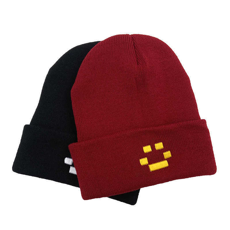 Caps Hats Men's Knitted Skullies Winter Beanies Hat For women Double Layer Warm boy Skis Bone Quackity Merch LAS Nevadas Cold hat L221028