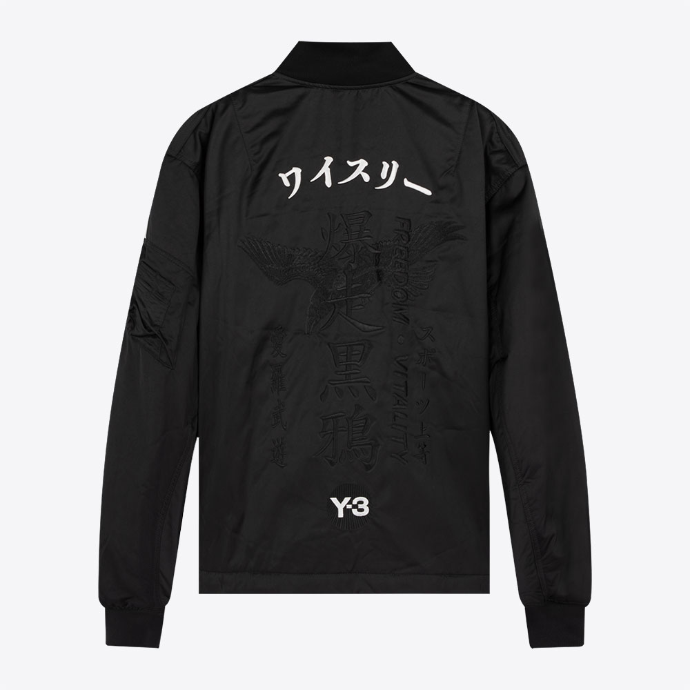 Mens Jacket y3 Autumn Embroidery Pattern Sports Casual Baseball Collar Zipper Black Long Sleeve Loose
Mens Jacket y3 Autumn Embroidery Pattern Sports Casual Baseball Collar Zipper Black Long Sleeve Loose