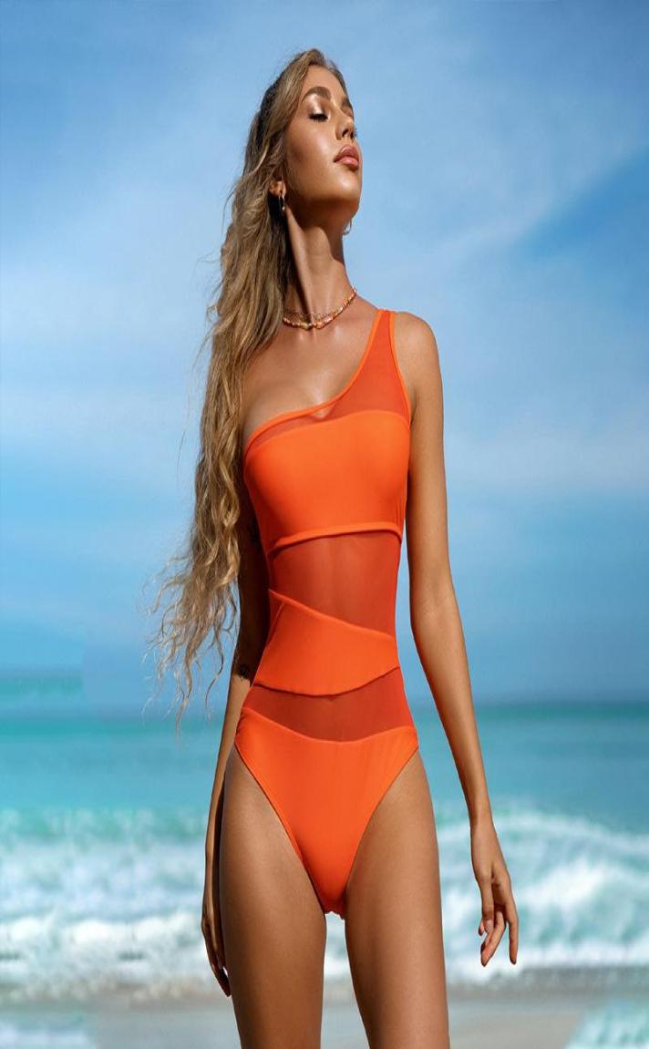 Women039s Swimwear Sexy One Piece Swimsuit Shoulder Bandage Swimsuits Mesh Women Bathing Suit Beachwear Monokini SwimWomen0391090149, Orange
Women039s Swimwear Sexy One Piece Swimsuit Shoulder Bandage Swimsuits Mesh Women Bathing Suit Beachwear Monokini SwimWomen0391090149, Orange