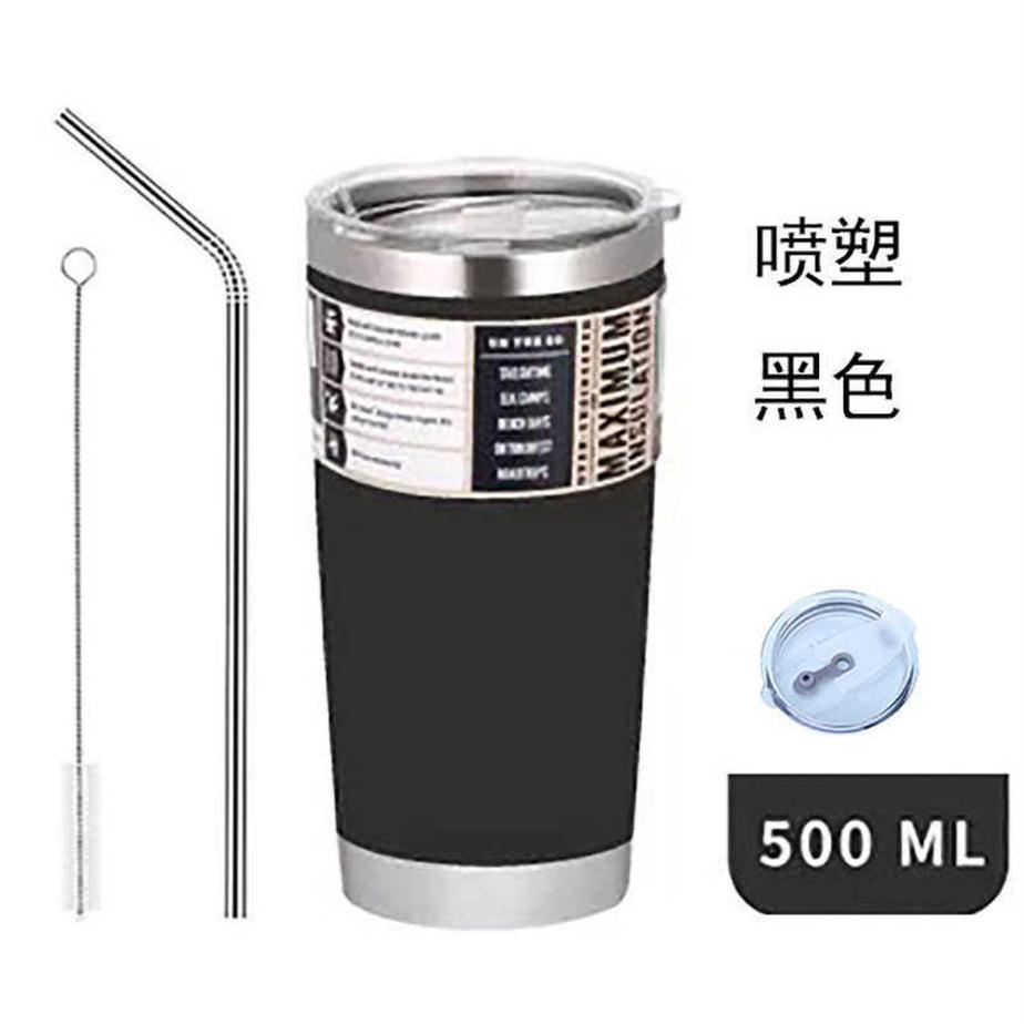 20oz Thermos Cup Water Bottle Thermal Insulation Kettle Coffee Mug With Straw Stainless Steel Portable Car Vacuum Flask Leak 210615271L
20oz Thermos Cup Water Bottle Thermal Insulation Kettle Coffee Mug With Straw Stainless Steel Portable Car Vacuum Flask Leak 210615271L