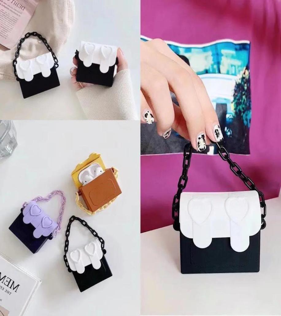 Designers luxurys airpods pro Headphone Cushions 3rd generation Pro earphone case 1st2nd generations simple soft Handbag shape ve
Designers luxurys airpods pro Headphone Cushions 3rd generation Pro earphone case 1st2nd generations simple soft Handbag shape ve