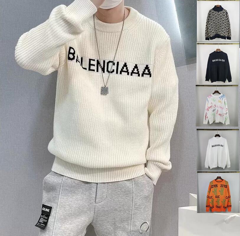 Designer Sweaters luxury Mens Womens Jacquard stripe Man Paris Fashion Tee Top Quality Tees Street long Sleeve luxury colors, Cu111
Designer Sweaters luxury Mens Womens Jacquard stripe Man Paris Fashion Tee Top Quality Tees Street long Sleeve luxury colors, Cu111