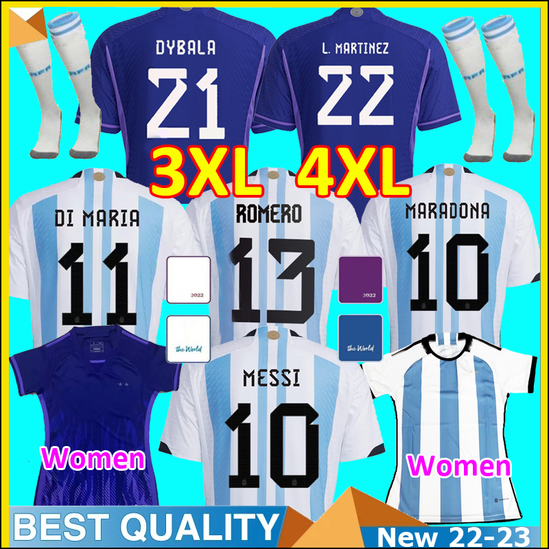 2022 Argentina soccer Jersey ROMERO DYBALA Fans player version AGUERO Maradona football shirt 22 23 Men Kids sets uniforms argentine di maria camiseta de futbol tops, Kids home
2022 Argentina soccer Jersey ROMERO DYBALA Fans player version AGUERO Maradona football shirt 22 23 Men Kids sets uniforms argentine di maria camiseta de futbol tops, Kids home