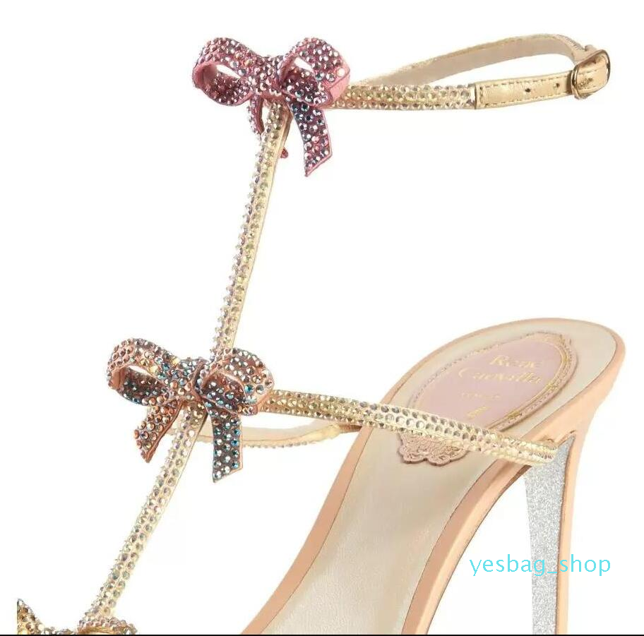 Highest quality materials Rene Jewelled Sandals Shoes CATERINA Caovilla Women Bow Crystal Pumps Glitter Soles Lady High EU35-42
Highest quality materials Rene Jewelled Sandals Shoes CATERINA Caovilla Women Bow Crystal Pumps Glitter Soles Lady High EU35-42