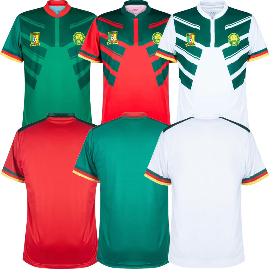 2022 23 Cameroon Soccer Jerseys World CUP ABOUBAKAR Mens Nations Team CHOUPO-MOTING BAHOKEN BASSOGOG GANAGO EKAMBI Home Away 3rd Red Football Shirts Uniforms, Adult
2022 23 Cameroon Soccer Jerseys World CUP ABOUBAKAR Mens Nations Team CHOUPO-MOTING BAHOKEN BASSOGOG GANAGO EKAMBI Home Away 3rd Red Football Shirts Uniforms, Adult