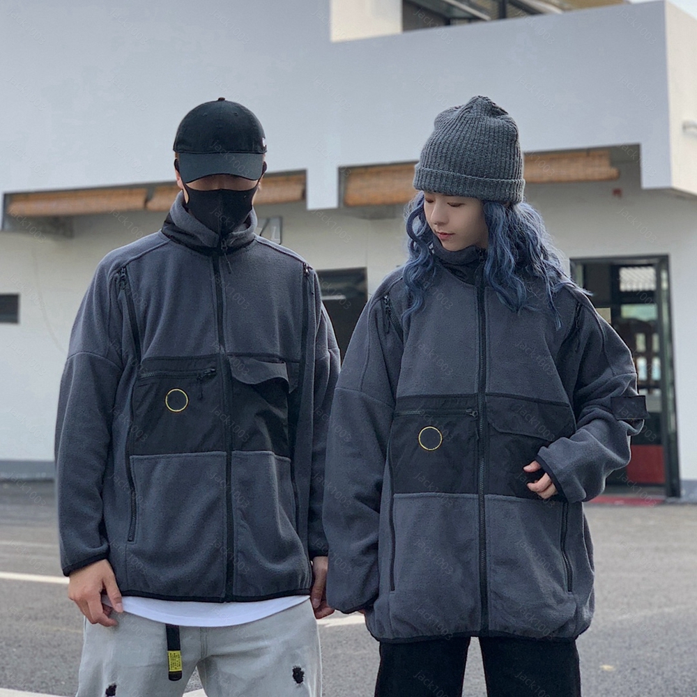 22FW STONE Mens polar fleece jacket Fashion style Multiple pockets Badge Embroidered ISLAND Long Sleeve brand coat outdoor clothing Hooded jackets coat 767 03
22FW STONE Mens polar fleece jacket Fashion style Multiple pockets Badge Embroidered ISLAND Long Sleeve brand coat outdoor clothing Hooded jackets coat 767 03