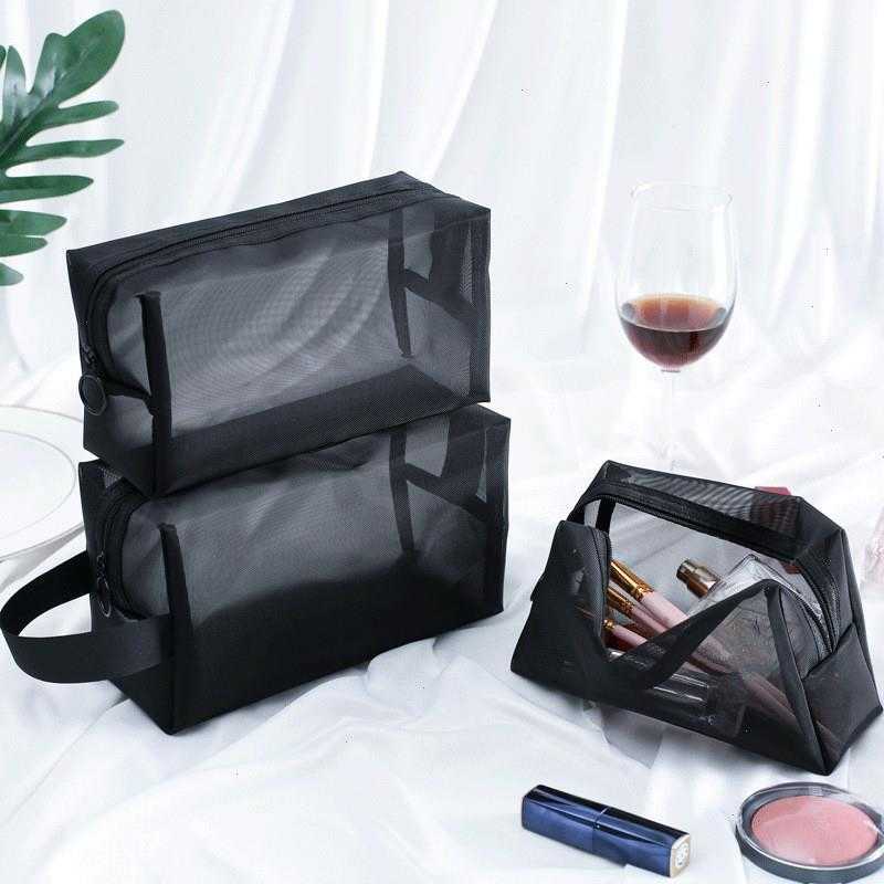 Clear Black Makeup Bag Travel Neceser Toiletry Cosmetic Organizer Pouch Set Women Mesh Small Large Transparent Make Up, Portable 21x9x12cm
Clear Black Makeup Bag Travel Neceser Toiletry Cosmetic Organizer Pouch Set Women Mesh Small Large Transparent Make Up, Portable 21x9x12cm