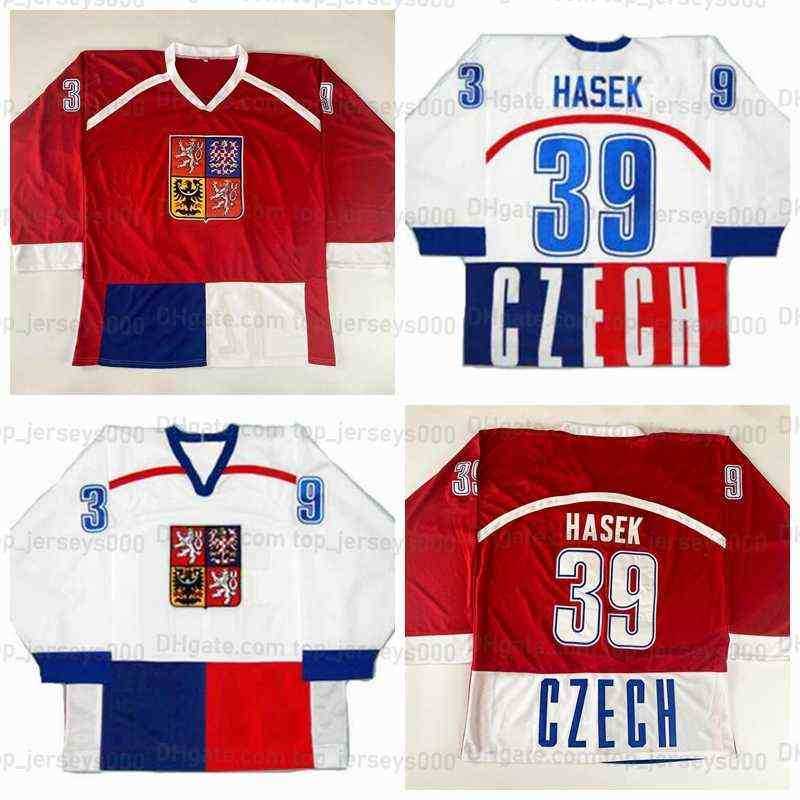 Custom Retro Dominik Hasek #39 Team Czech Republic Hockey Jersey Stitched White Red Size XXS-6XL Any Name And Number Top Quality Jerseys, As shown
Custom Retro Dominik Hasek #39 Team Czech Republic Hockey Jersey Stitched White Red Size XXS-6XL Any Name And Number Top Quality Jerseys, As shown