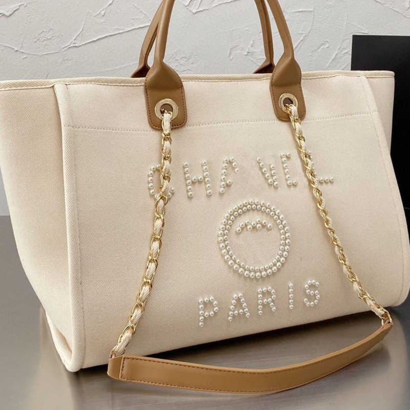 Evening Bags Fashion Luxury Ch Womens Brand Canvas Handbag Classic Pearl Beach Hand Bag Designer Large Backpack Small Packs Portable Shoppi6L86, Beige
Evening Bags Fashion Luxury Ch Womens Brand Canvas Handbag Classic Pearl Beach Hand Bag Designer Large Backpack Small Packs Portable Shoppi6L86, Beige