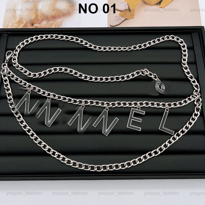 Women Gold Chains Belts Letter Fashion Designers Belt Silver Link Luxury Waist Chain Womens Metal Alloy Accessories Waistband Girdle Suit
Women Gold Chains Belts Letter Fashion Designers Belt Silver Link Luxury Waist Chain Womens Metal Alloy Accessories Waistband Girdle Suit