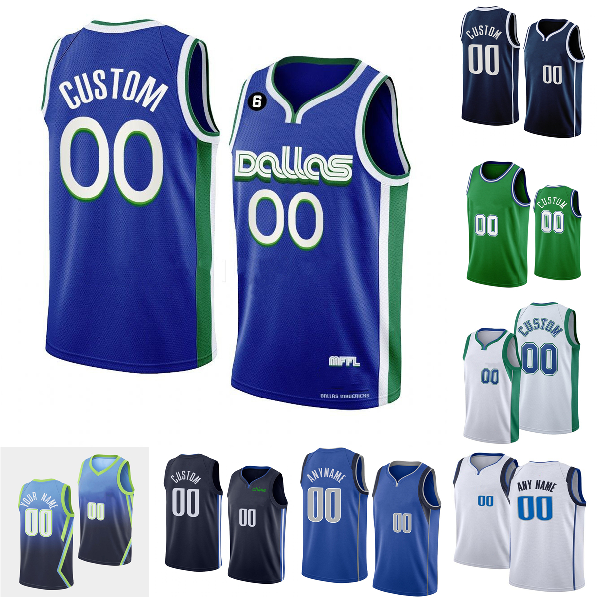 Custom Printed 2023 New Basketball Jerseys Hardaway Dinwiddie Bertans Wood Powell Doncic Bullock Kleber Finney-Smith Campazzo Hardy Green Dallas''Mavericks''
Custom Printed 2023 New Basketball Jerseys Hardaway Dinwiddie Bertans Wood Powell Doncic Bullock Kleber Finney-Smith Campazzo Hardy Green Dallas''Mavericks''
