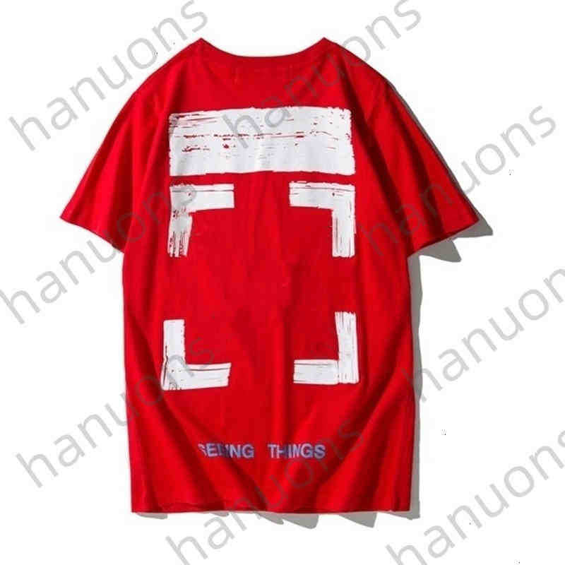 Men's T-shirts Off T-shirts Offs White Yellow Warning Strip Printing Student Couple Loose Short Sleeve T-shirt Fashion Printed Letter x the Back7vu1
Men's T-shirts Off T-shirts Offs White Yellow Warning Strip Printing Student Couple Loose Short Sleeve T-shirt Fashion Printed Letter x the Back7vu1