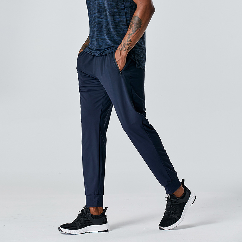Hot Yoga Mens Jogger Long Pants Sport Yoga Outfit Outdoor City-Sweat Yogo Gym Pockets Sweatpants Trousers Mens Casual Elastic Waist fitness