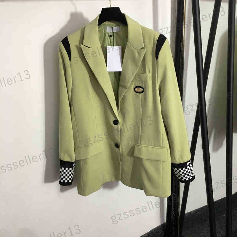 Designer Womens Jacket Luxury Designer Blazer Ce Check Panel Long Sleeve Slim Fit Double Breasted Blazers Fashion Brand Jackets For Women Clothing, 23
Designer Womens Jacket Luxury Designer Blazer Ce Check Panel Long Sleeve Slim Fit Double Breasted Blazers Fashion Brand Jackets For Women Clothing, 23