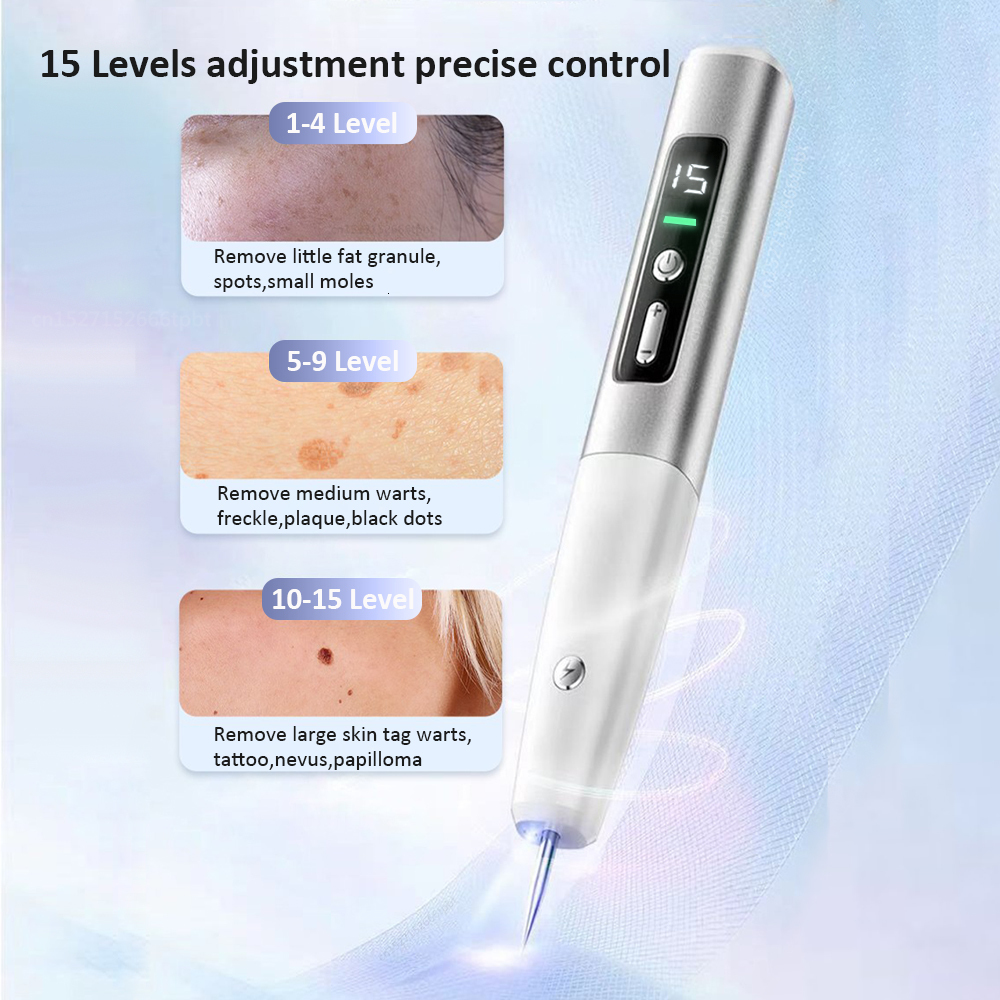 Face Care Devices Skin Tag Mole Remover for Dark Spots Laser Plasma Pen Electric Blemish Wart lcd Freckle Eliminator Black Dots Removal 221122