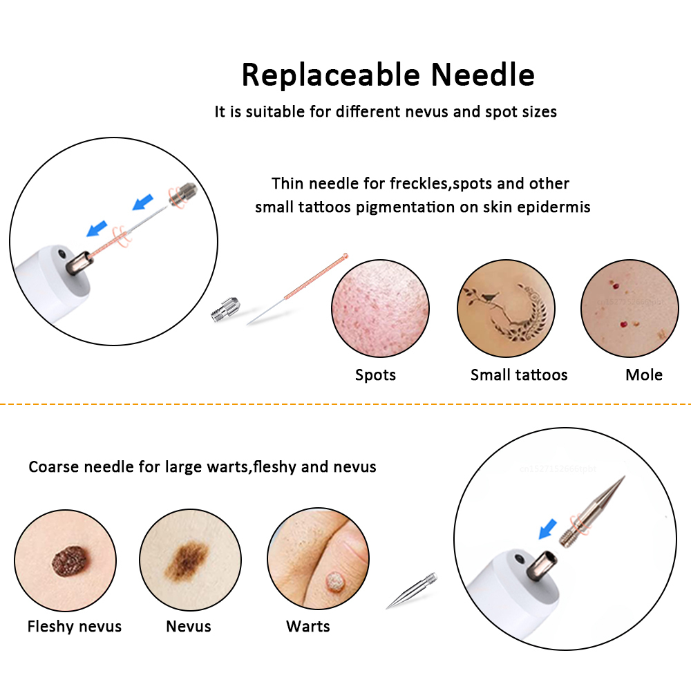 Face Care Devices Skin Tag Mole Remover for Dark Spots Laser Plasma Pen Electric Blemish Wart lcd Freckle Eliminator Black Dots Removal 221122