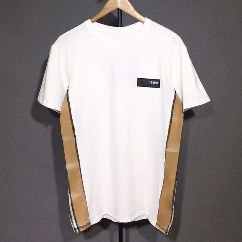 Higher version cotton short sleeve t shirt mens sweatshirt Burb designer tshirt men women pullover tee tb plaid embroidery oversize T-shirt, Khaki-4
Higher version cotton short sleeve t shirt mens sweatshirt Burb designer tshirt men women pullover tee tb plaid embroidery oversize T-shirt, Khaki-4
