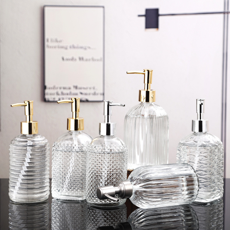 Liquid Soap Dispenser 400ml Vintage Glass Manual Pressure Dispensers Large Capacity Non-Slip Storage Bottle Accessories For Home Bathroom 221123
Liquid Soap Dispenser 400ml Vintage Glass Manual Pressure Dispensers Large Capacity Non-Slip Storage Bottle Accessories For Home Bathroom 221123