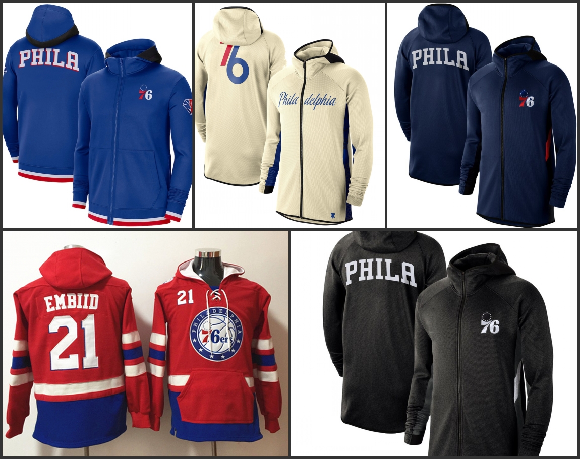 Philadelphia''76ers''Men CreamBlue Earned Edition Showtime Full-Zip Performance Joel Embiid Red Lace-Up Pullover Hoodie
Philadelphia''76ers''Men CreamBlue Earned Edition Showtime Full-Zip Performance Joel Embiid Red Lace-Up Pullover Hoodie