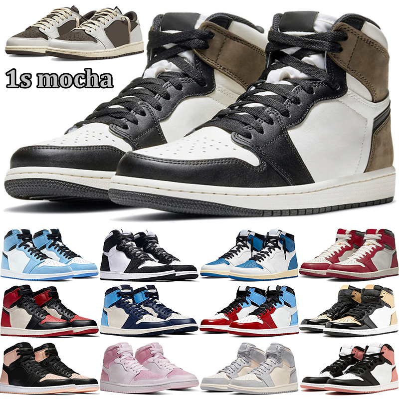 1s Mocha Basketball Shoes jumpman 1 retro Lost And Found Dark Marina Blue University Blue Hyper Royal outdoor mens sports sneakers, # 20
1s Mocha Basketball Shoes jumpman 1 retro Lost And Found Dark Marina Blue University Blue Hyper Royal outdoor mens sports sneakers, # 20