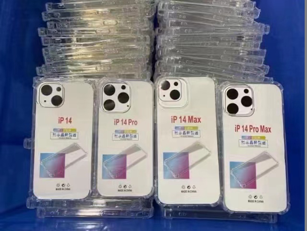 S25 Edge 1.5MM Soft TPU Shockproof Cases For Samsung S24 FE Ultra S23 Plus A16 A06 M35 M55 A55 A35 A05S A05 A15 A25 M54 A15 A14 Airbag Four Corner Cle