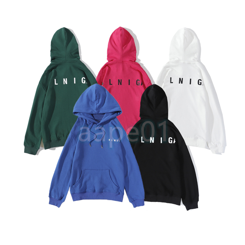 Fashion Brand Designer Mens Hoodie Luxury Letter Print Long Sleeve Sweater Autumn Pullover Round Neck Womens Top Black White Pink Green Blue Asian Size M-2XL
Fashion Brand Designer Mens Hoodie Luxury Letter Print Long Sleeve Sweater Autumn Pullover Round Neck Womens Top Black White Pink Green Blue Asian Size M-2XL