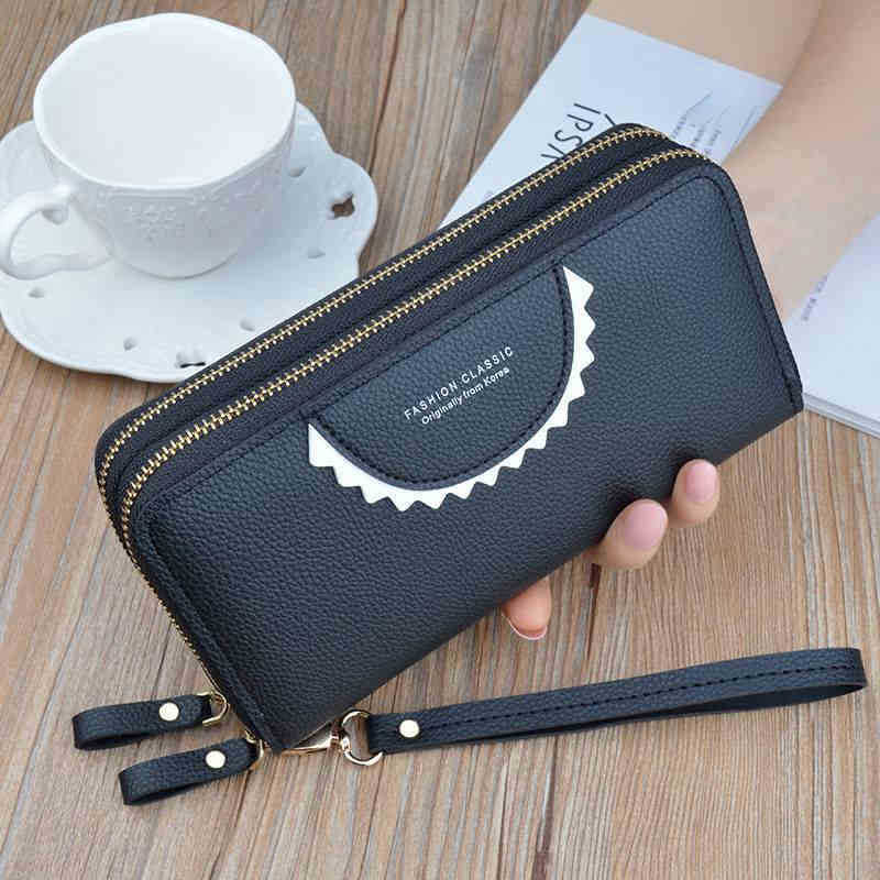 HBP New Double Zipper Wallet Women's Long Handle Bag Large Capacity Double-layer Wallet Fashion Mother's Mobile Phone Bag 220815, Gray
HBP New Double Zipper Wallet Women's Long Handle Bag Large Capacity Double-layer Wallet Fashion Mother's Mobile Phone Bag 220815, Gray