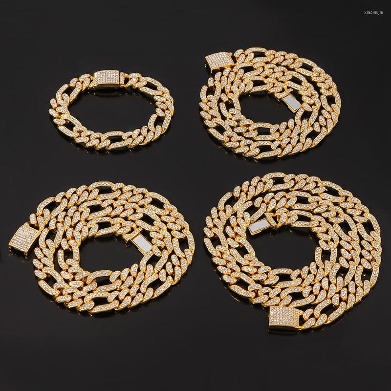 Choker Hip Hop Iced Out Necklaces Fashion Rhinestone Figaro Chain Necklace Rock Long For Man Women Roll Bar Jewelry Gifts
Choker Hip Hop Iced Out Necklaces Fashion Rhinestone Figaro Chain Necklace Rock Long For Man Women Roll Bar Jewelry Gifts