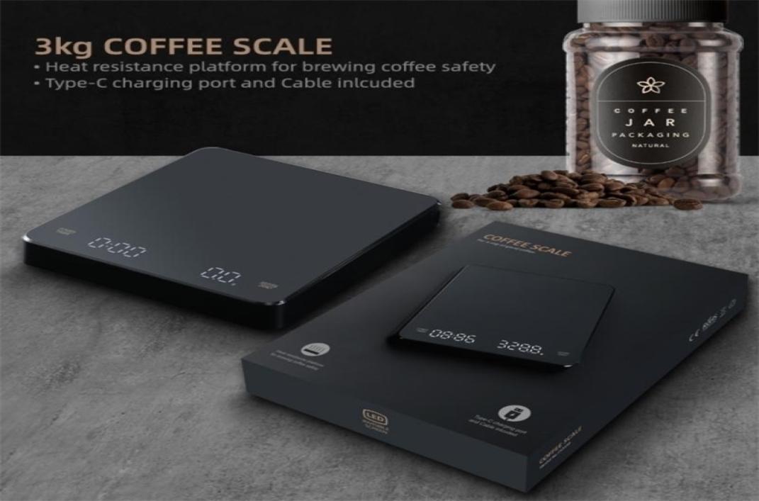 Measuring Tools Black Mirror Basic Electronic Scale Builtin Auto Timer Pour Over Espresso Smart Coffee Kitchen s 3kg 221030
Measuring Tools Black Mirror Basic Electronic Scale Builtin Auto Timer Pour Over Espresso Smart Coffee Kitchen s 3kg 221030