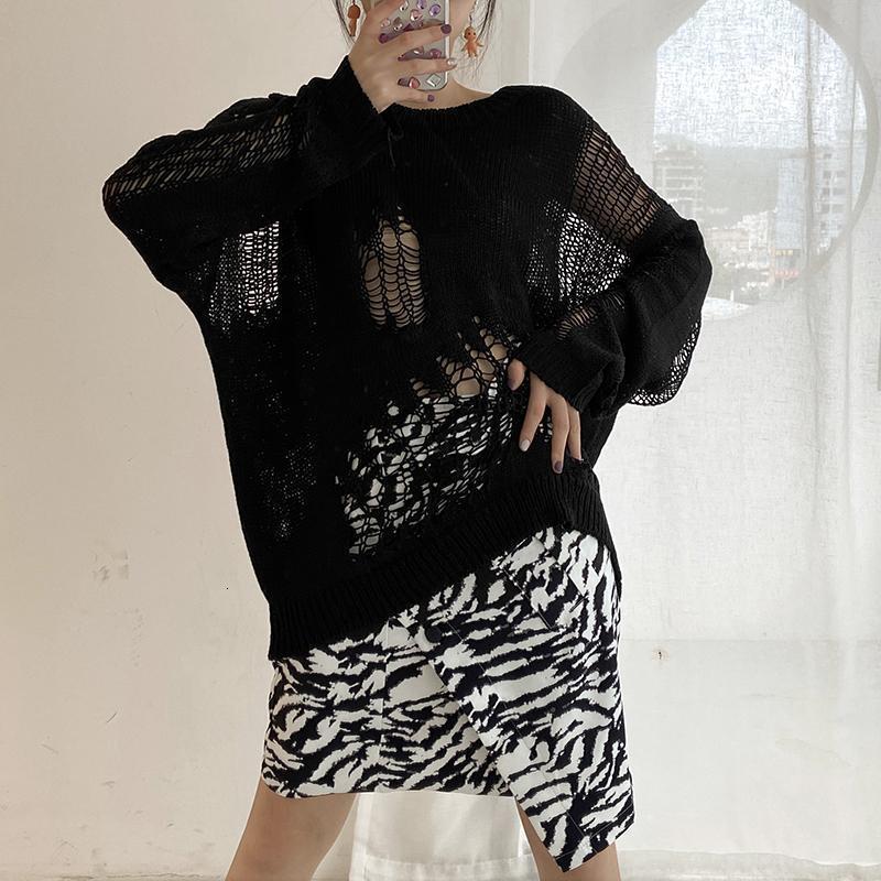 Women's Sweaters Women Loose Casual Fashionable O-Neck Knitting Solid Simple Korean Style Chic Daily Autumn Trendy Long Sleeve Pullovers 221123