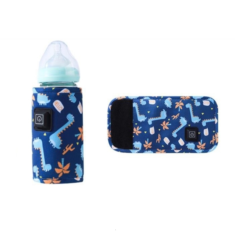 Bottle Warmers Sterilizers# Portable USB Baby Travel Milk Infant Feeding Heated Cover Insulation Thermostat Food Heater 221122