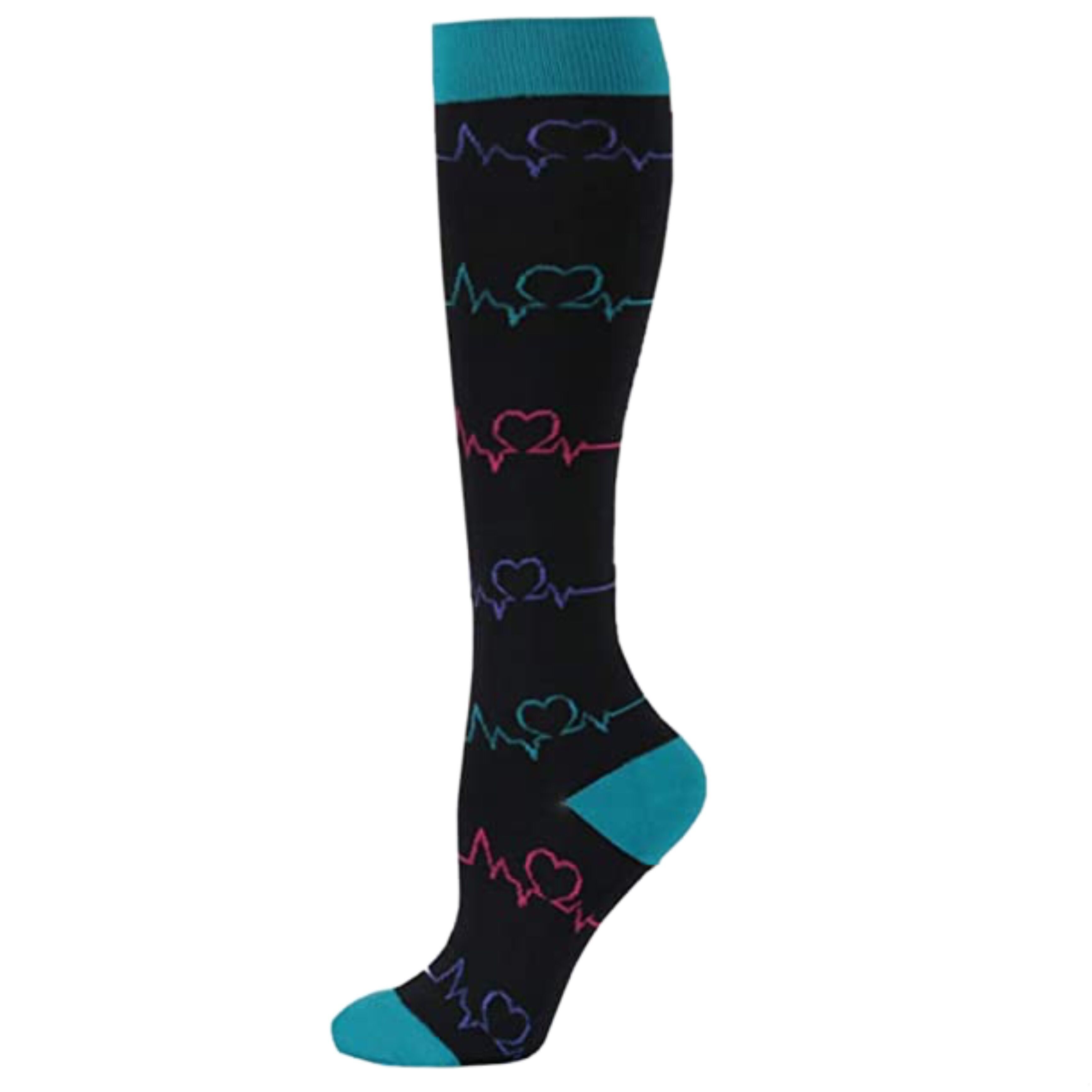 Party Favor Compression Socks Women & Men Best For Running Athletic Crossfit Flight Travel Nurses Outdoor Cycg Long Pressure Stockings P1123