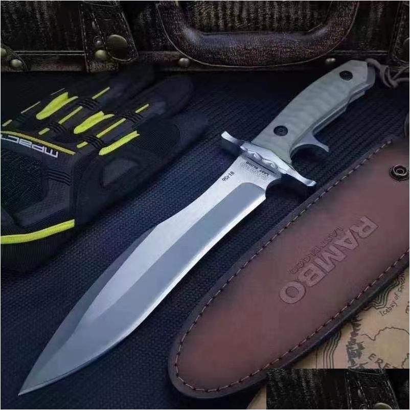Camping Hunting Knives Stallone Mk9 Tactical Fixed Blade Knife 9Cr18Mov G10 Handle Outdoor Hiking Hunting Survival Straight Knives E Dhqtz
Camping Hunting Knives Stallone Mk9 Tactical Fixed Blade Knife 9Cr18Mov G10 Handle Outdoor Hiking Hunting Survival Straight Knives E Dhqtz