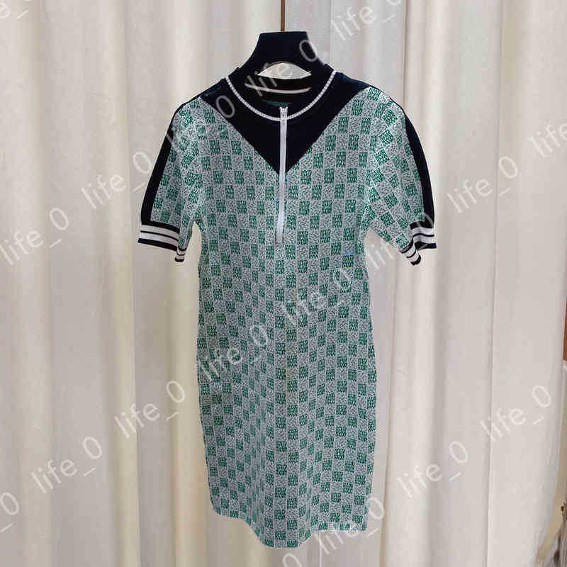 Luxury Womens Dresses Fashion Logo Print Stitching Zipper Designer Dress Brand Clothes Woman Designers Dresses, Blue
Luxury Womens Dresses Fashion Logo Print Stitching Zipper Designer Dress Brand Clothes Woman Designers Dresses, Blue