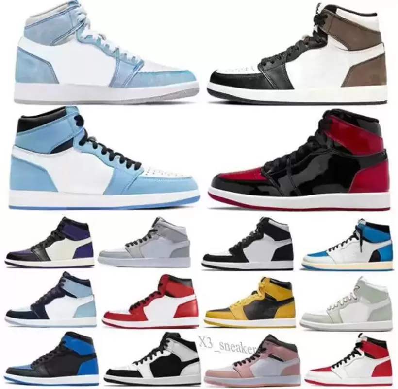 Jumpman 1 Mens Basketball Shoes Sports Trainers Sneakers High Dark Mocha Chicago Obsidian White Lucky Green Outdoor 1S Women 36-47 X22, # 1
Jumpman 1 Mens Basketball Shoes Sports Trainers Sneakers High Dark Mocha Chicago Obsidian White Lucky Green Outdoor 1S Women 36-47 X22, # 1