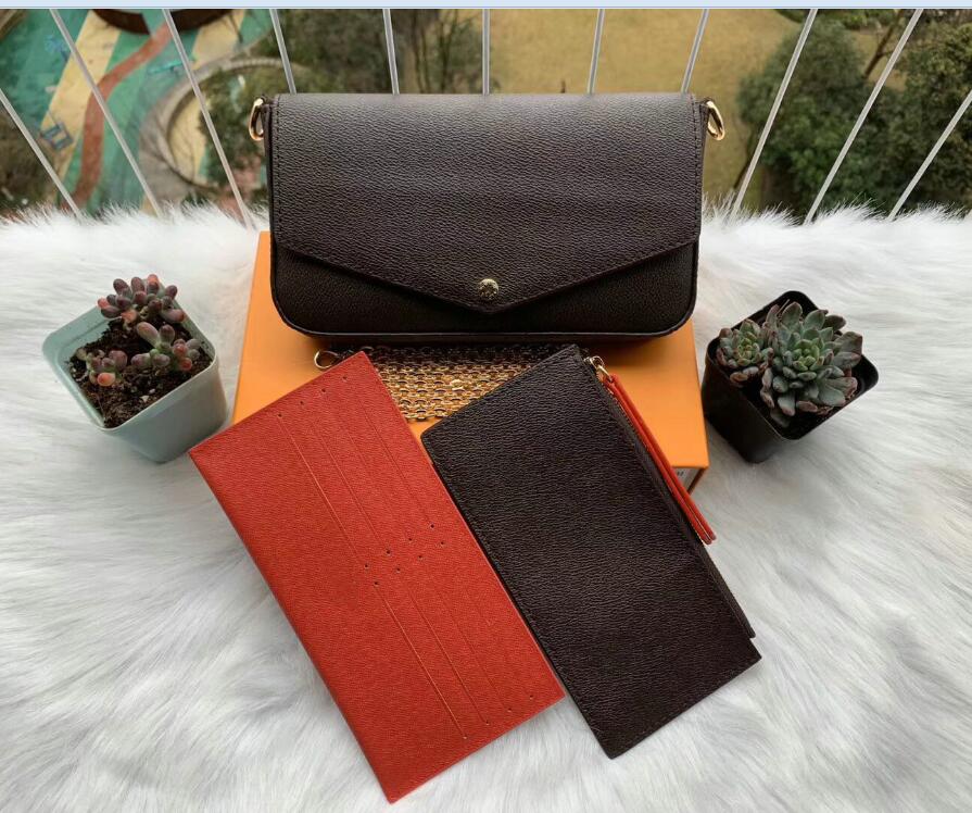 designer handbags purses bags Fashion women Designers Shoulder bags brand bag three-piece Size Crossbody Purse 21x11x2 cm Model 61276, Brown flower
designer handbags purses bags Fashion women Designers Shoulder bags brand bag three-piece Size Crossbody Purse 21x11x2 cm Model 61276, Brown flower