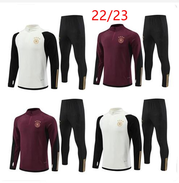 2022 Germany tracksuit soccer jersey KROOS GNABRY WERNER DRAXLER REUS MULLER GOTZE 22/23 germany training suit Men kids kit sportswear, Black
2022 Germany tracksuit soccer jersey KROOS GNABRY WERNER DRAXLER REUS MULLER GOTZE 22/23 germany training suit Men kids kit sportswear, Black