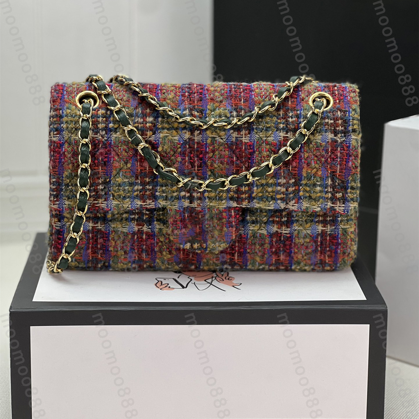 10A Top Tier Mirror Quality Small Tweed Bag Womens Real Leather Quilted Flap Rectangle Purse Handbag Luxury Designers Crossbody Black Shoulder Chain Strap Box Bag, Upload pics to contact us
10A Top Tier Mirror Quality Small Tweed Bag Womens Real Leather Quilted Flap Rectangle Purse Handbag Luxury Designers Crossbody Black Shoulder Chain Strap Box Bag, Upload pics to contact us