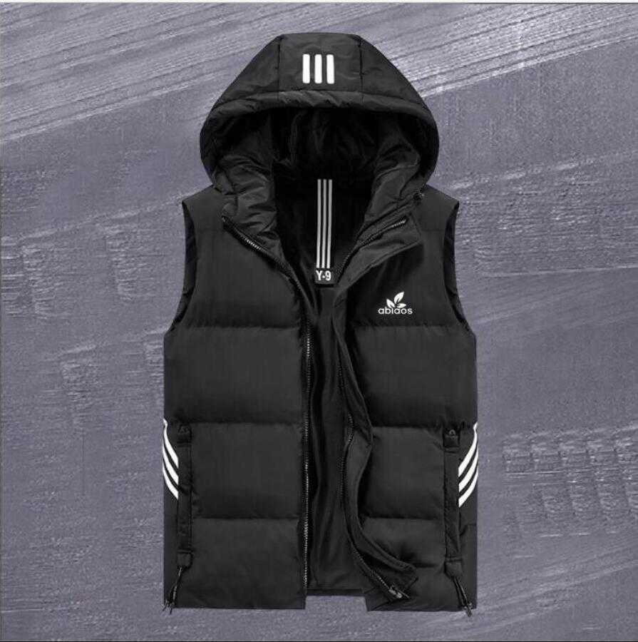 New Mens Vests Style Men Women style Feather Down Cotton Winter Fashion Vest Body Warmer Advanced Waterproof Fabric Size