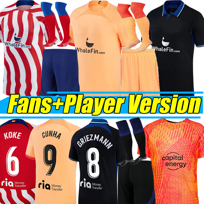 soccer jerseys 22/23 third JOAO FELIX Kits sock Full sets 2022 2023 M. LLORENTE Correa camiseta football shirts GRIEZMANN R. DE PAUL Cunha CARRASCO Atletico MadridS, Majing 22-23 third
soccer jerseys 22/23 third JOAO FELIX Kits sock Full sets 2022 2023 M. LLORENTE Correa camiseta football shirts GRIEZMANN R. DE PAUL Cunha CARRASCO Atletico MadridS, Majing 22-23 third