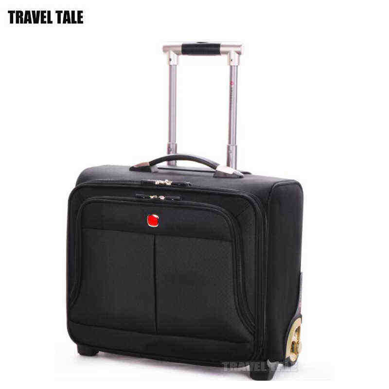 Travel Tale Inch Men Business Luggage Boarding Box Suitcases With Wheels J220707