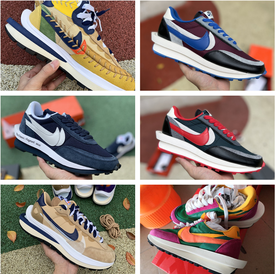 Nike LDWaffle Sacai Sneakers Slippers Fragment Design Blackened Blue Light Smoke Grey CLOT Orange Blaze LDV Waffle Pine Green Summit White Black
Nike LDWaffle Sacai Sneakers Slippers Fragment Design Blackened Blue Light Smoke Grey CLOT Orange Blaze LDV Waffle Pine Green Summit White Black
