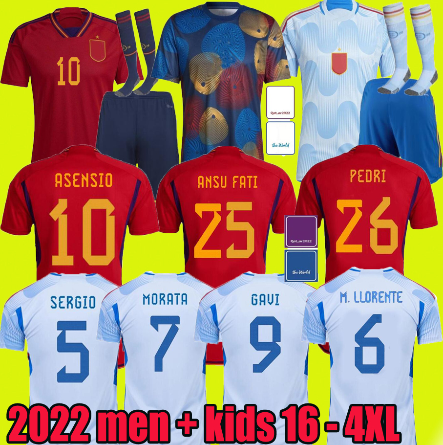 long sleeve 2022 Spain soccer jerseys PEDRI ANSU GAVI FATI FERRAN TORRES MORATA 22 23 KOKE AZPILICUETA ASENSIO fans Player version football shirts women men kids kit
long sleeve 2022 Spain soccer jerseys PEDRI ANSU GAVI FATI FERRAN TORRES MORATA 22 23 KOKE AZPILICUETA ASENSIO fans Player version football shirts women men kids kit