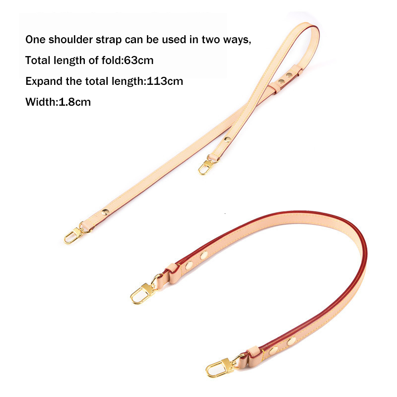 Bag Parts Accessories Genuine Leather Replacement Belt Crossbody Strap Purse Handles 63CM140CM Adjustable Shoulder Women Accessorie 221124