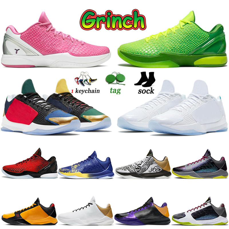 Mamba 5 6 Protro Grinch Basketball Shoes Men Mambacita What If Bruce Lee Big Stage Chaos Mamba 5s 6s Metallic Gold Black Del Sol Mens trainers sneakers, B8 40-46
Mamba 5 6 Protro Grinch Basketball Shoes Men Mambacita What If Bruce Lee Big Stage Chaos Mamba 5s 6s Metallic Gold Black Del Sol Mens trainers sneakers, B8 40-46