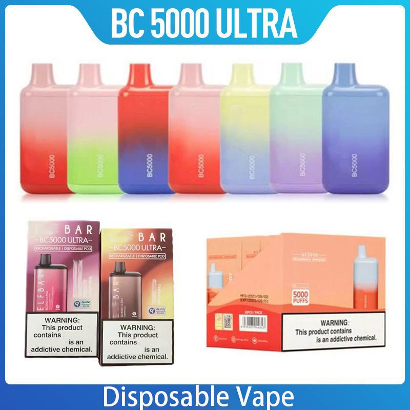 Disposable E Cigarette Vape Pen 10Ml Prefilled Cartridge Pod Device 650Mah Rechargeable Battey Vaporizer Vapes Elux Bc 5000 / 4000 / 3500
Disposable E Cigarette Vape Pen 10Ml Prefilled Cartridge Pod Device 650Mah Rechargeable Battey Vaporizer Vapes Elux Bc 5000 / 4000 / 3500