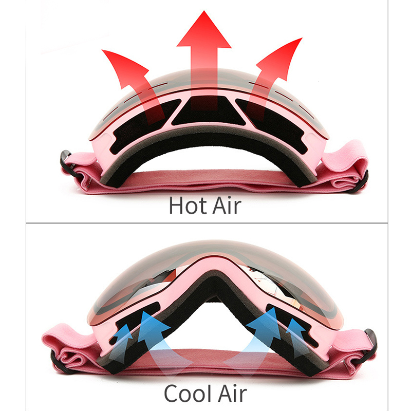 Ski Goggles Men Women Winter ing Mask Glasses Double Lens AntiFog UV Snowboarding Eyewear Windproof Snow Accessories