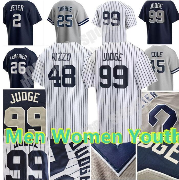 Yankees Baseball Jerseys Mens Women Youth 99 Aaron Judge Gerrit Cole Anthony Rizzo Derek Jeter DJ LeMahieu Josh Donaldson Giancarlo Stanton Gleyber Torres Rivera
Yankees Baseball Jerseys Mens Women Youth 99 Aaron Judge Gerrit Cole Anthony Rizzo Derek Jeter DJ LeMahieu Josh Donaldson Giancarlo Stanton Gleyber Torres Rivera